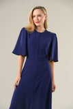 Apollo Dress in Ink Blue
