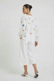 Optic White Culotte