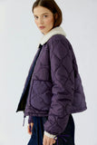 Oui reversible bomber jacket