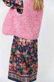 Cosy teddy vest in pink