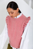 Pink Knitted Sleeveless Top