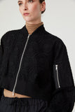 Clio Bomber in Black