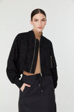 Clio Bomber in Black