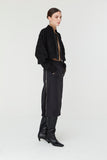 Clio Bomber in Black