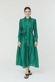 Corina Green Lace Dress