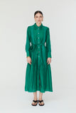 Corina Green Lace Dress