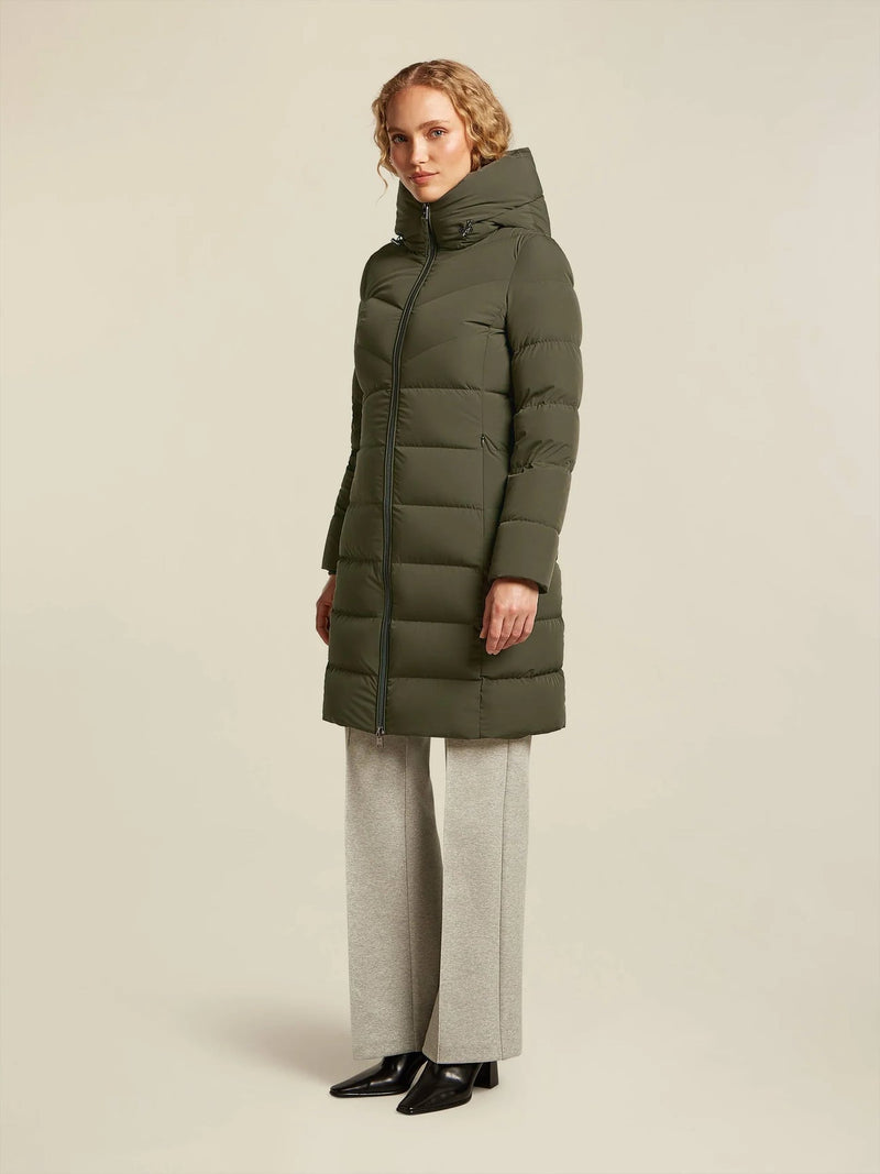 Carla Coat in Khaki