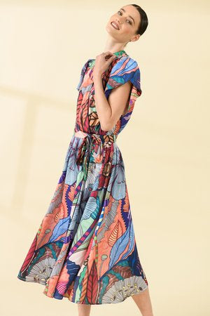 Lucky abstract dress