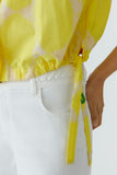 Lemon Print Blouse