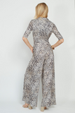 Phoenix Jumpsuit in Animal Print
