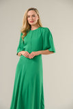Apollo Dress in Intense Green