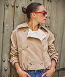 Beige Canvas Jacket