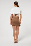 White T-Shirt with Adaptable Bow