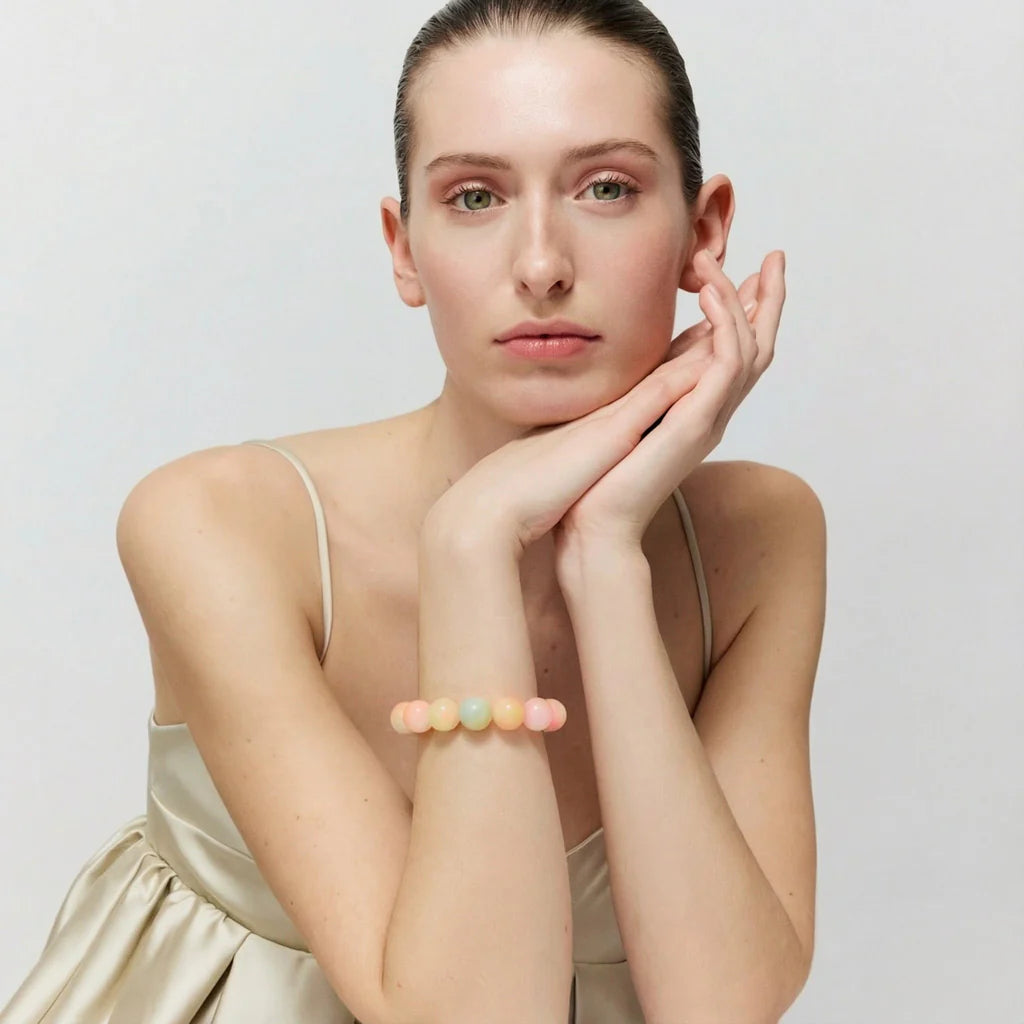 Vanessa Baroni Flex Bracelet in neon rainbow