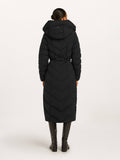 VALEA Long Black Coat