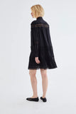 Sherpa Dress in Black