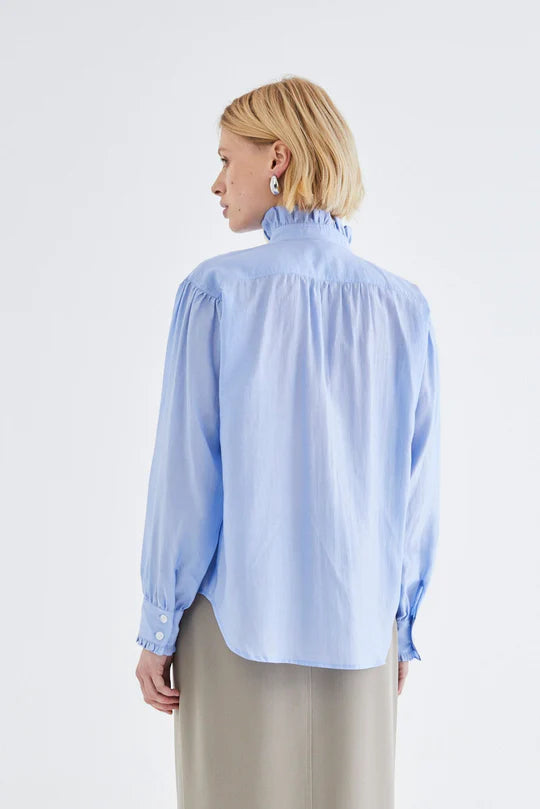 Zorina Blouse in Blue