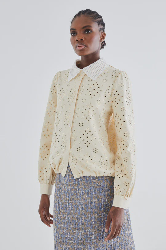 Isla Shirt in Cream
