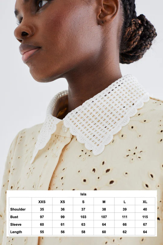 Isla Shirt in Cream