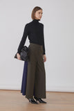 Toto trousers in khaki and blue