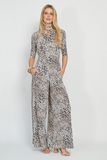 Phoenix Jumpsuit in Animal Print