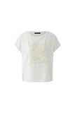Tshirt with White Embellishment