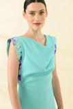 Joop dress in sea green
