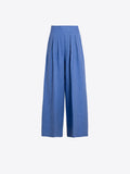 Blue Herringbone Trouser