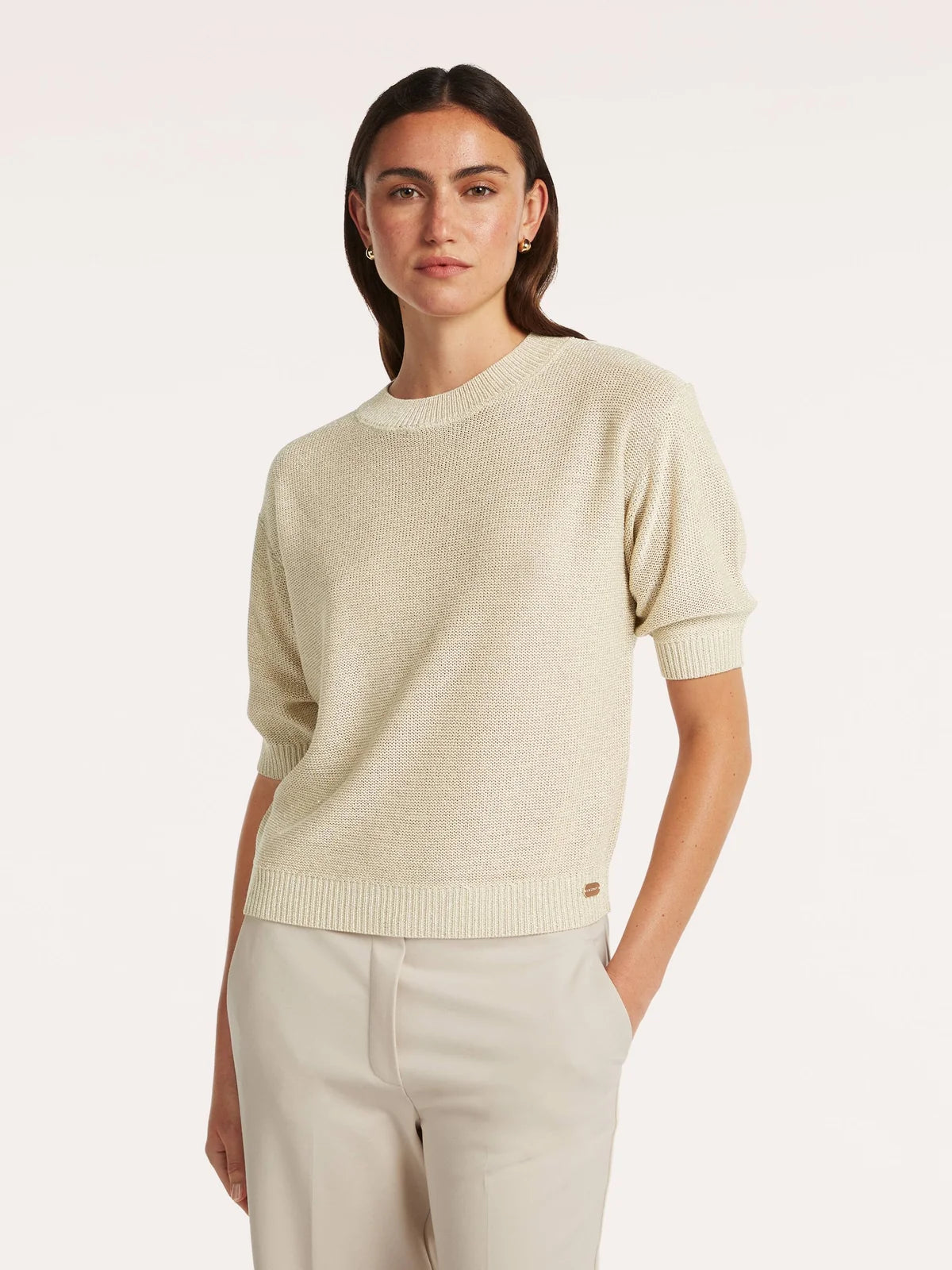 Penelope Sweater in Light Gold