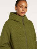 Keira Moss Green Coat