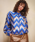 Zigzag Bomber Jacket