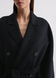 Deep Night Blue Coat