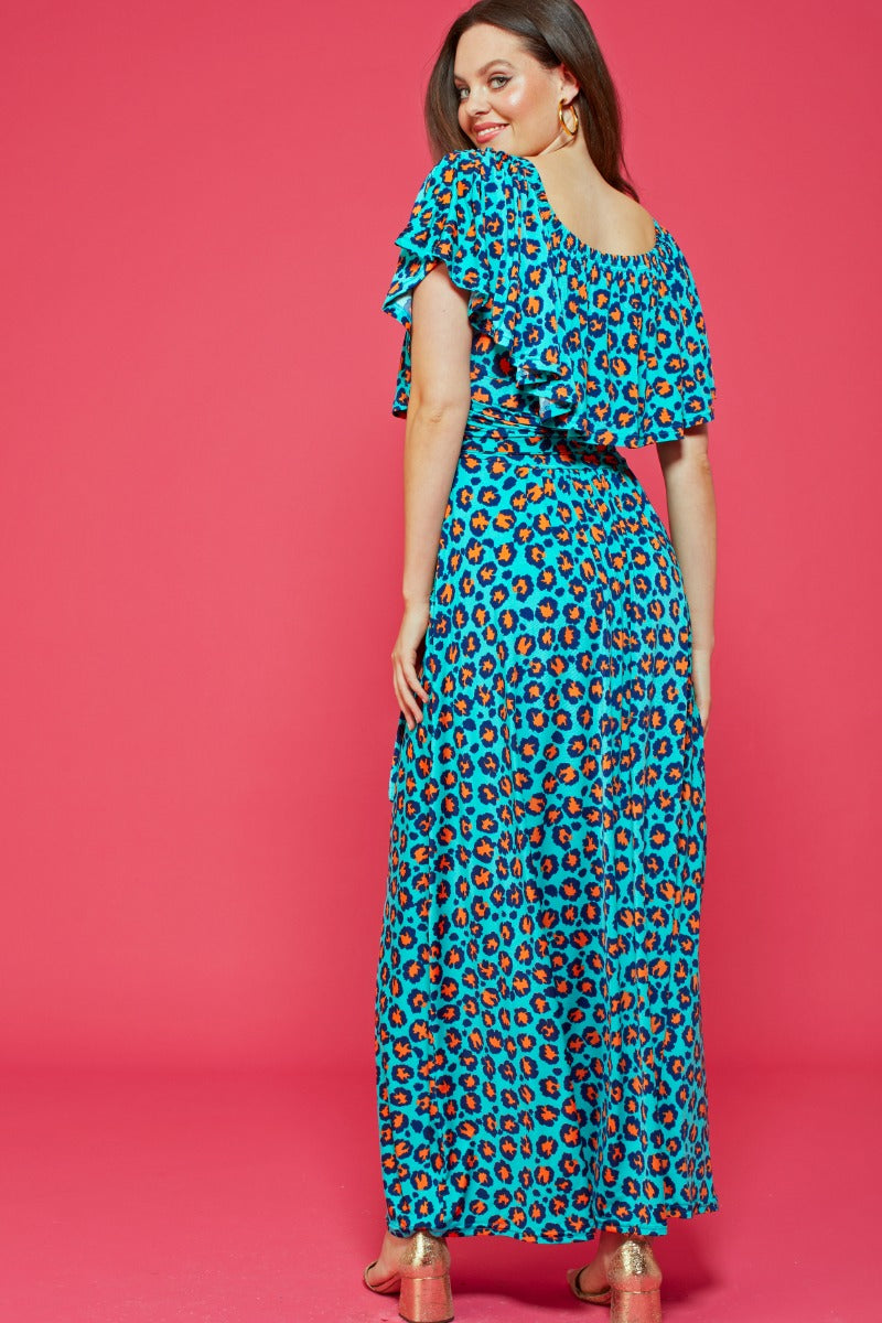 Misty dress Farrah orange