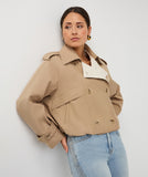 Beige Canvas Jacket