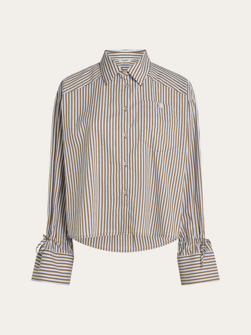 Bel Blouse in Dark Olive