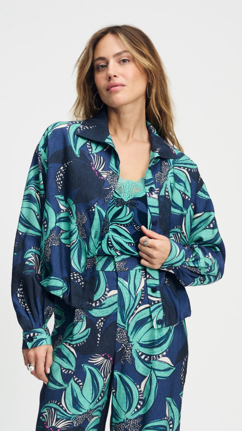 Delicacy Green Blouse