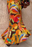 Rio asymmetric skirt