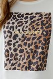 Oversized T-shirt With Iconic Oui Leo Print