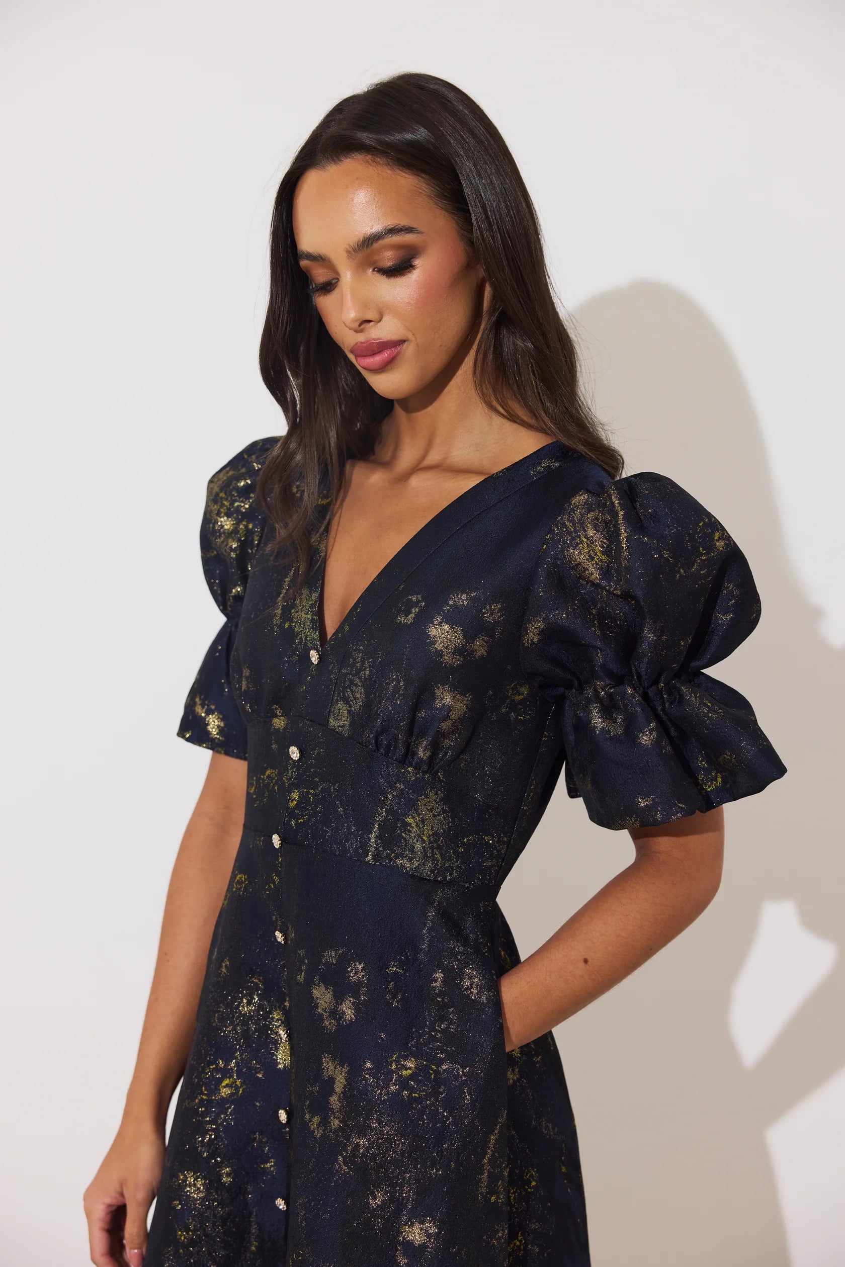 Callie Dress in Midnight