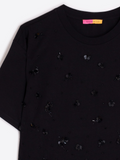Black Sequin T-shirt