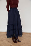 Farah Skirt in Navy