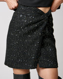 Skirt with sparkle