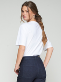 White Embellished T-shirt