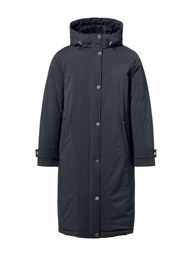 Eliza Rain Coat in Off Black