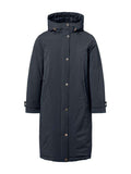 Eliza Rain Coat in Off Black