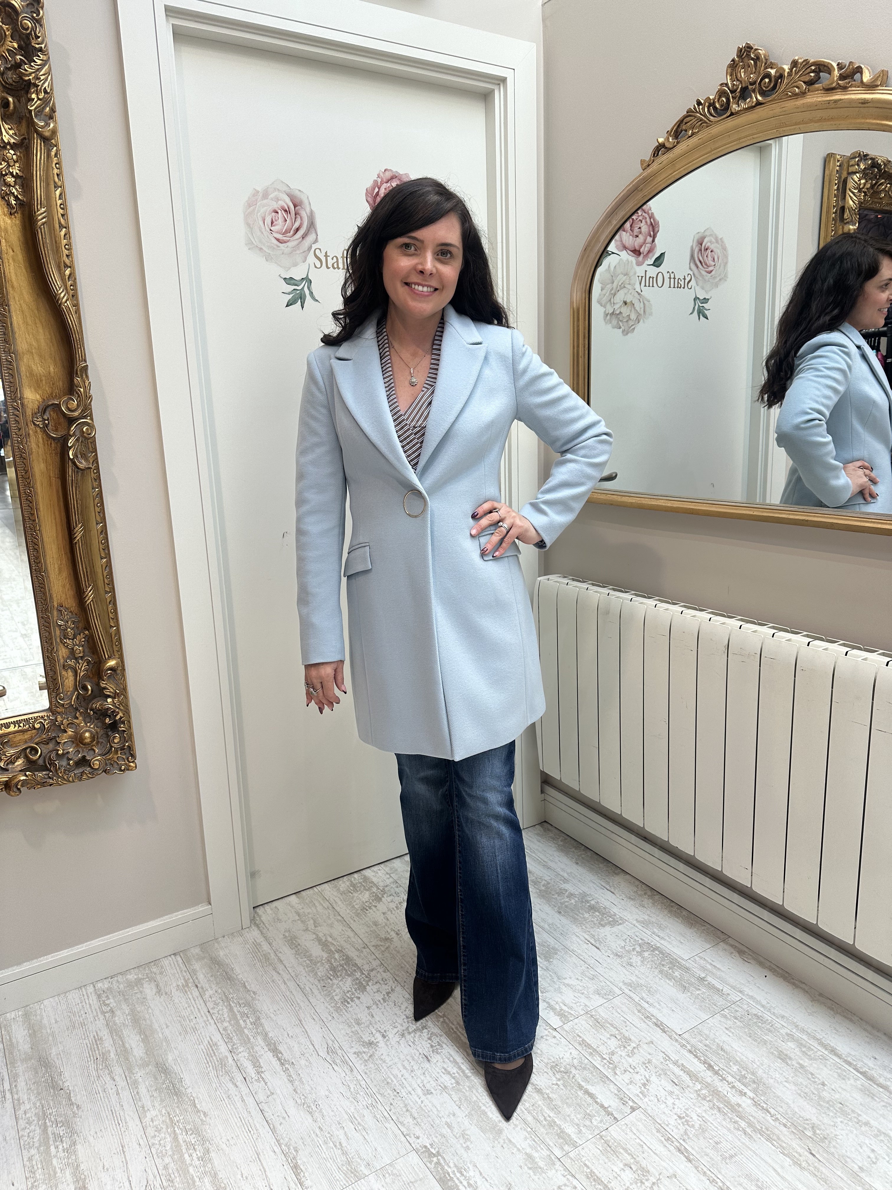 Classic Blue Short Coat