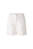 White shorts with fun summer logos