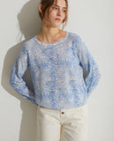 Linen- cotton sweater