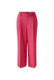 Wide leg summer trousers in cerise pink