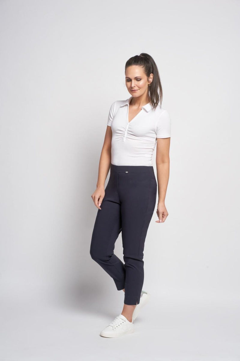 Begonia ankle grazer in navy
